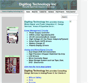 Tablet Screenshot of digitlog.com